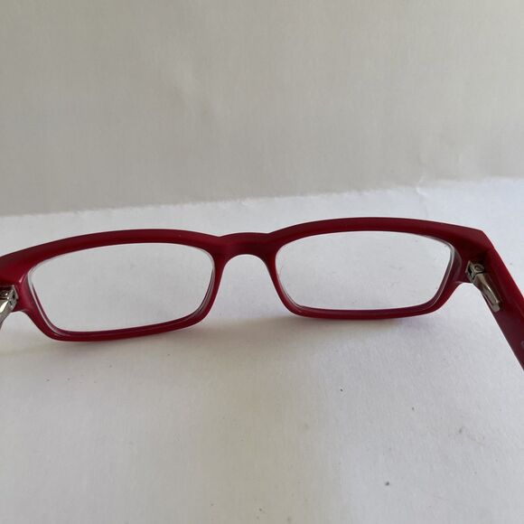 Modern Slck Eyeglasses  Designer Frames Only Red 51-17-140 - Picture 6 of 6